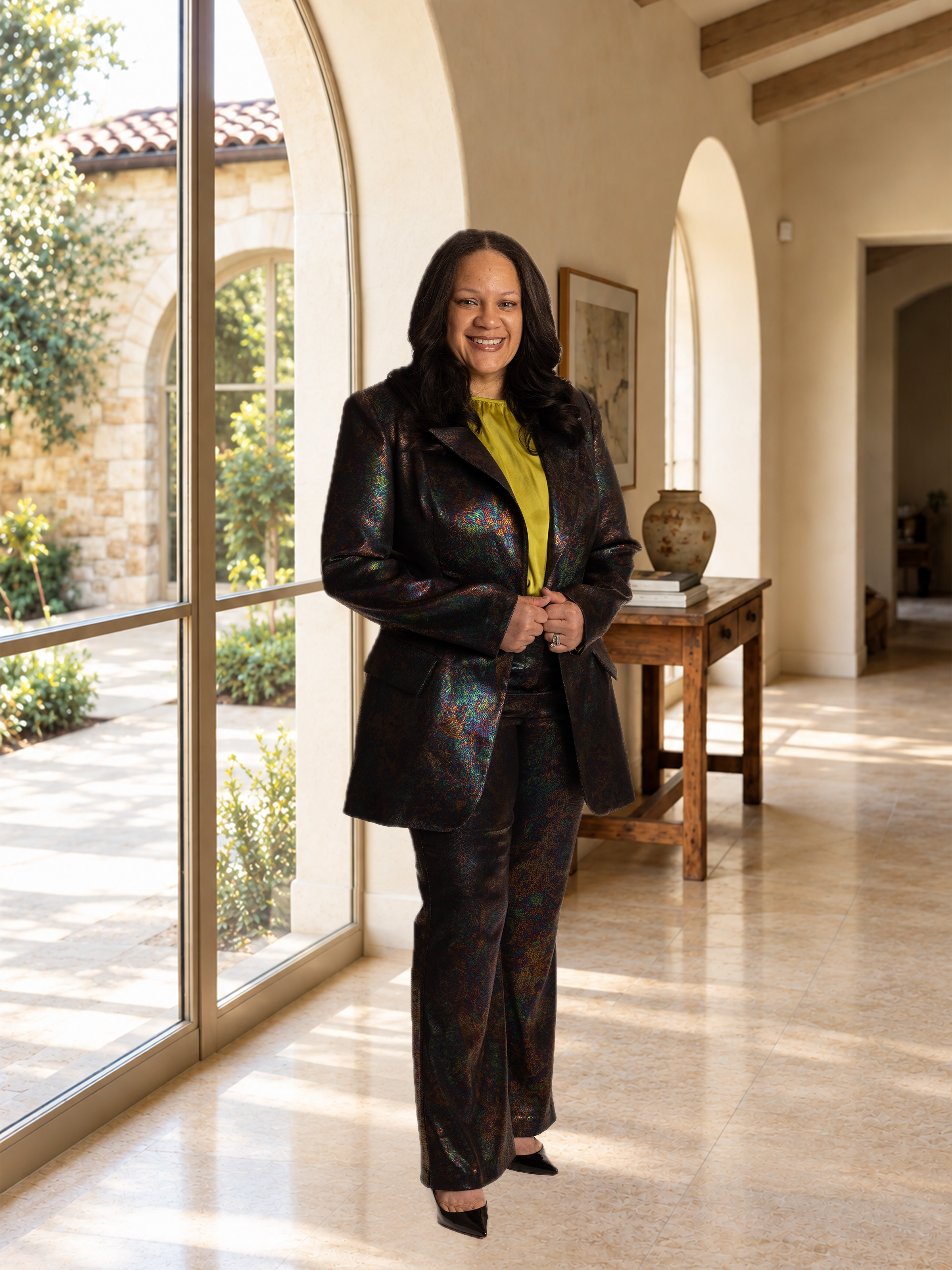 Editorial portrait of the founder