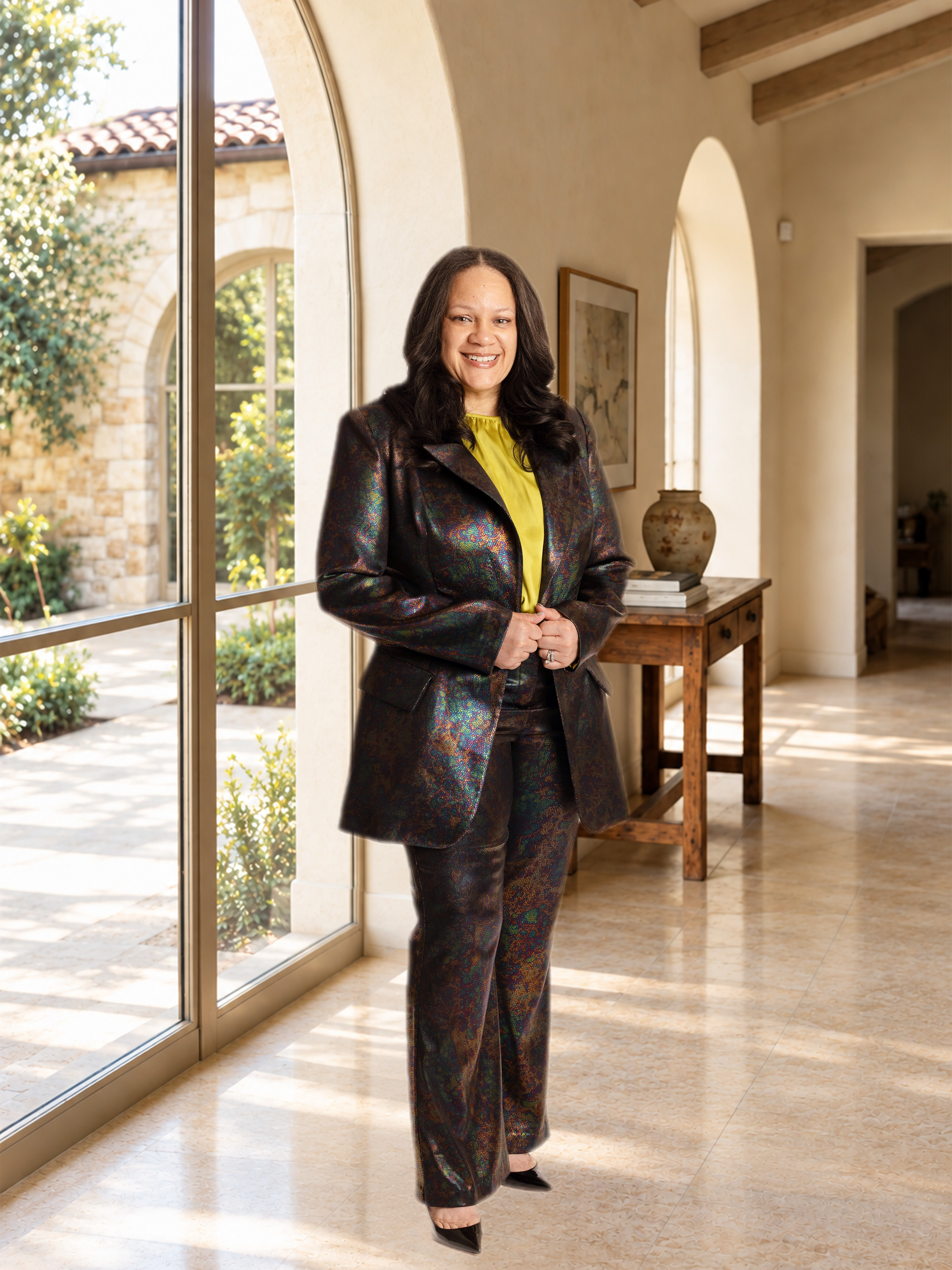 Editorial portrait of the founder